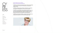 Desktop Screenshot of cypress-agentur.de